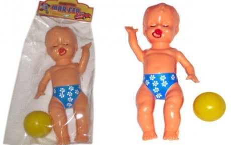 bebe chico de cotillon plastico Guada