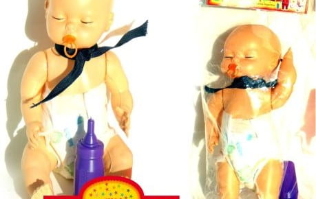 muñenca con pañal Guada